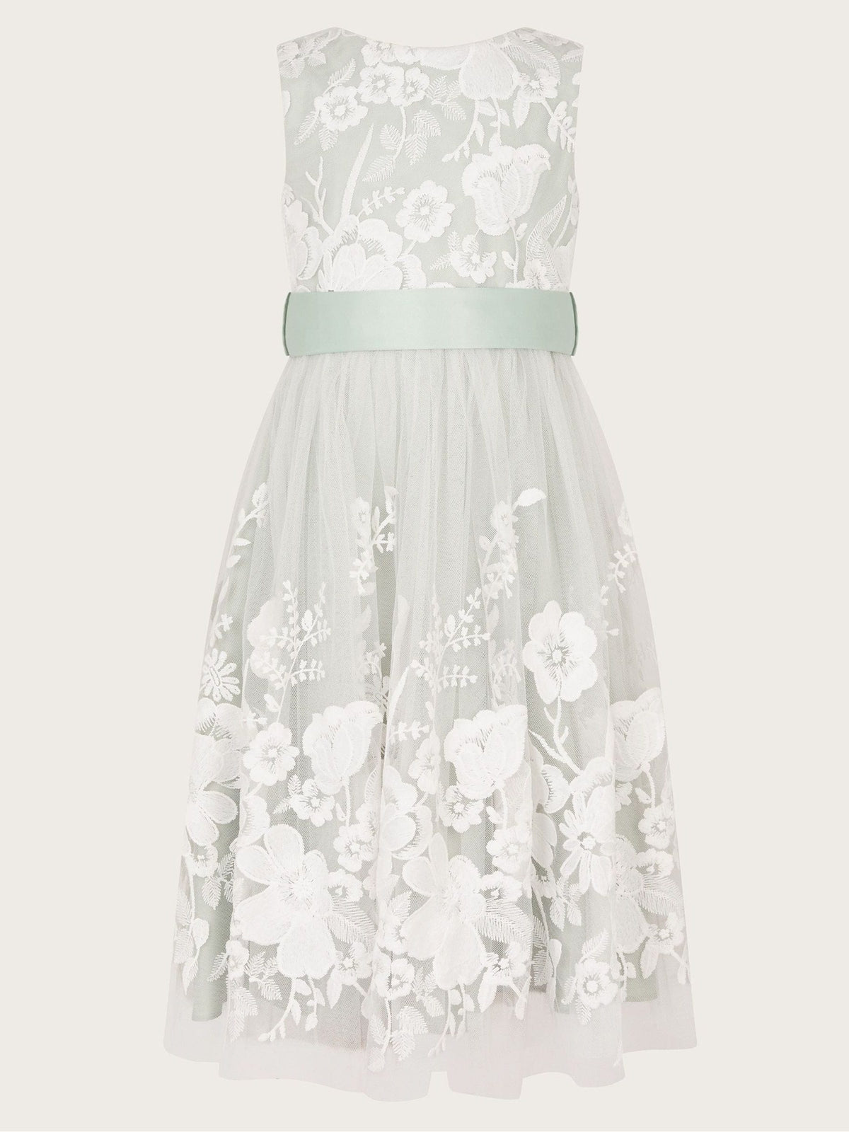 Monsoon Green Alicia Embroidered Lace Maxi Dress - image 2