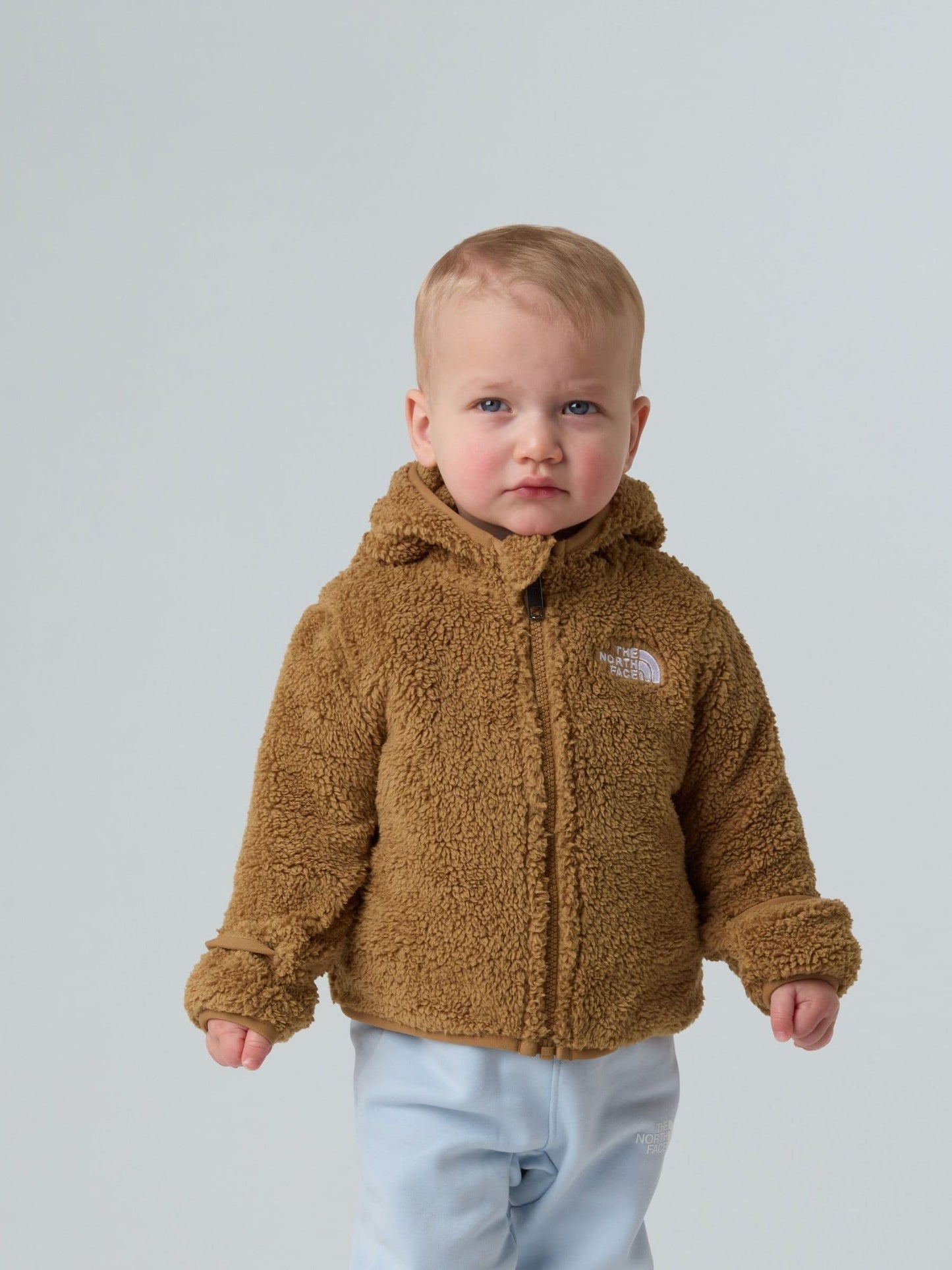 Dsiney Kidz - The North Face Brown Campshire Full Zip Fleece Hoodie image 1