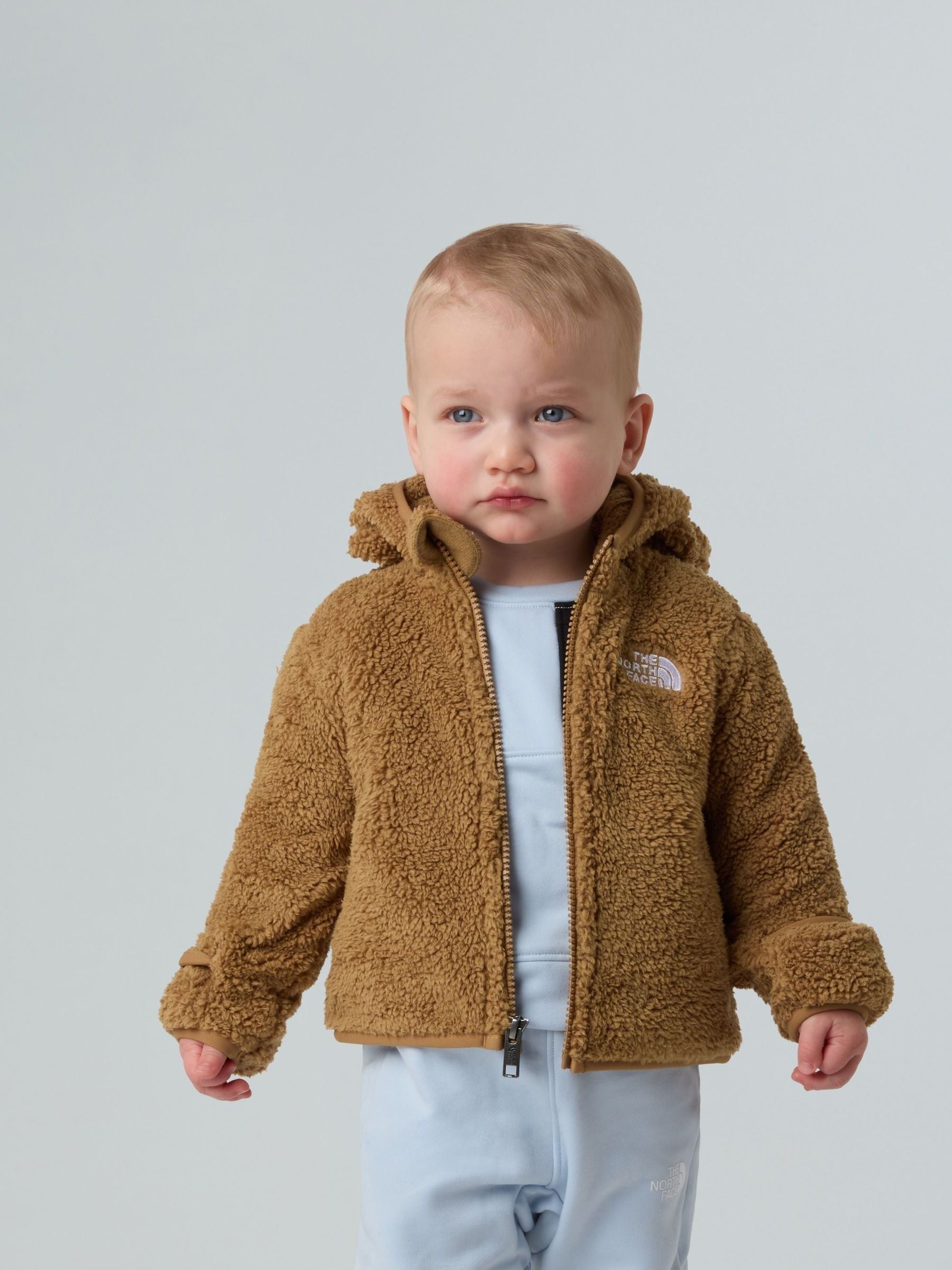 Dsiney Kidz - The North Face Brown Campshire Full Zip Fleece Hoodie image 3