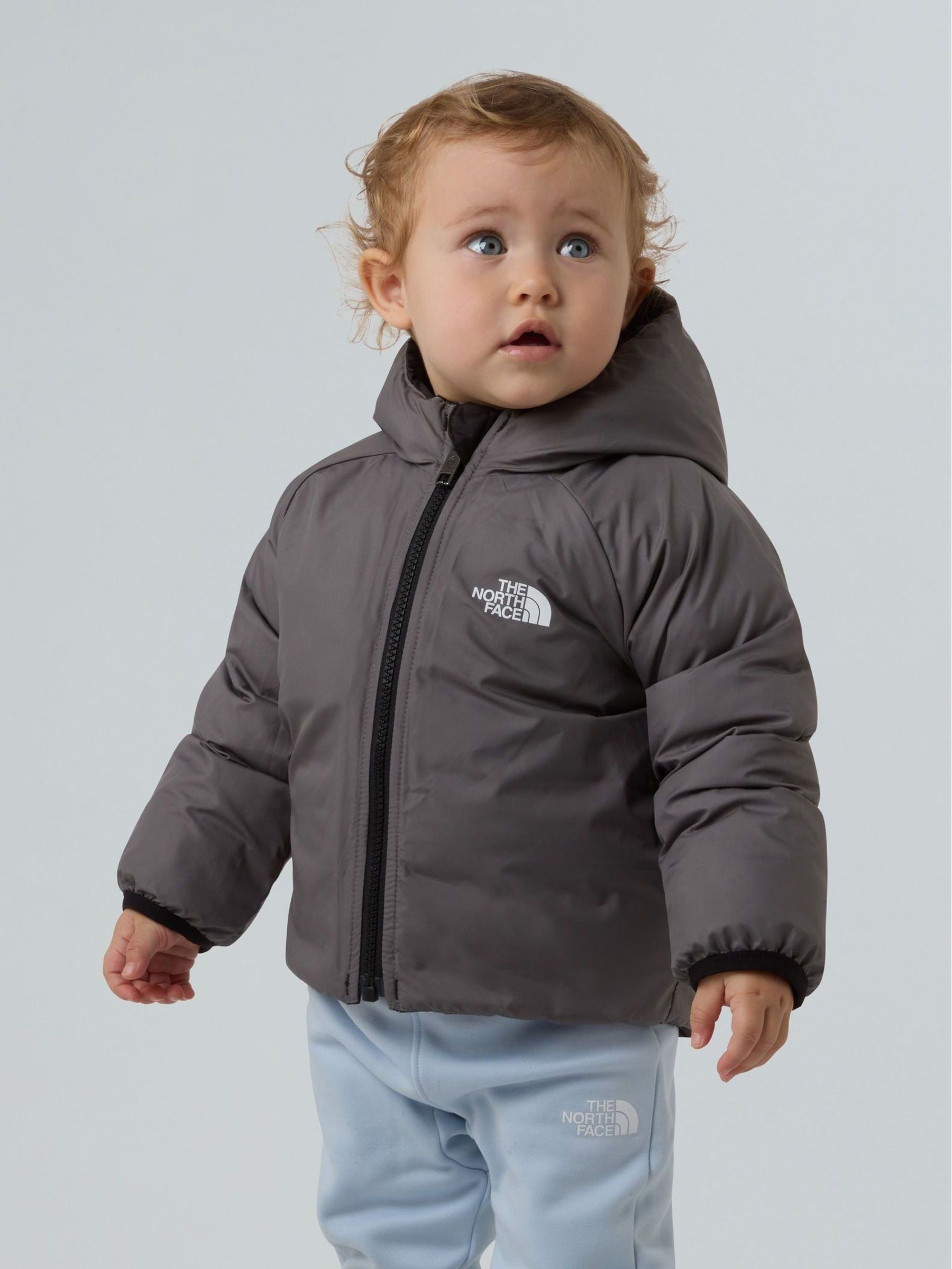 Dsiney Kidz - The North Face Black Baby Reversible Perrito Puffer Jacket image 1