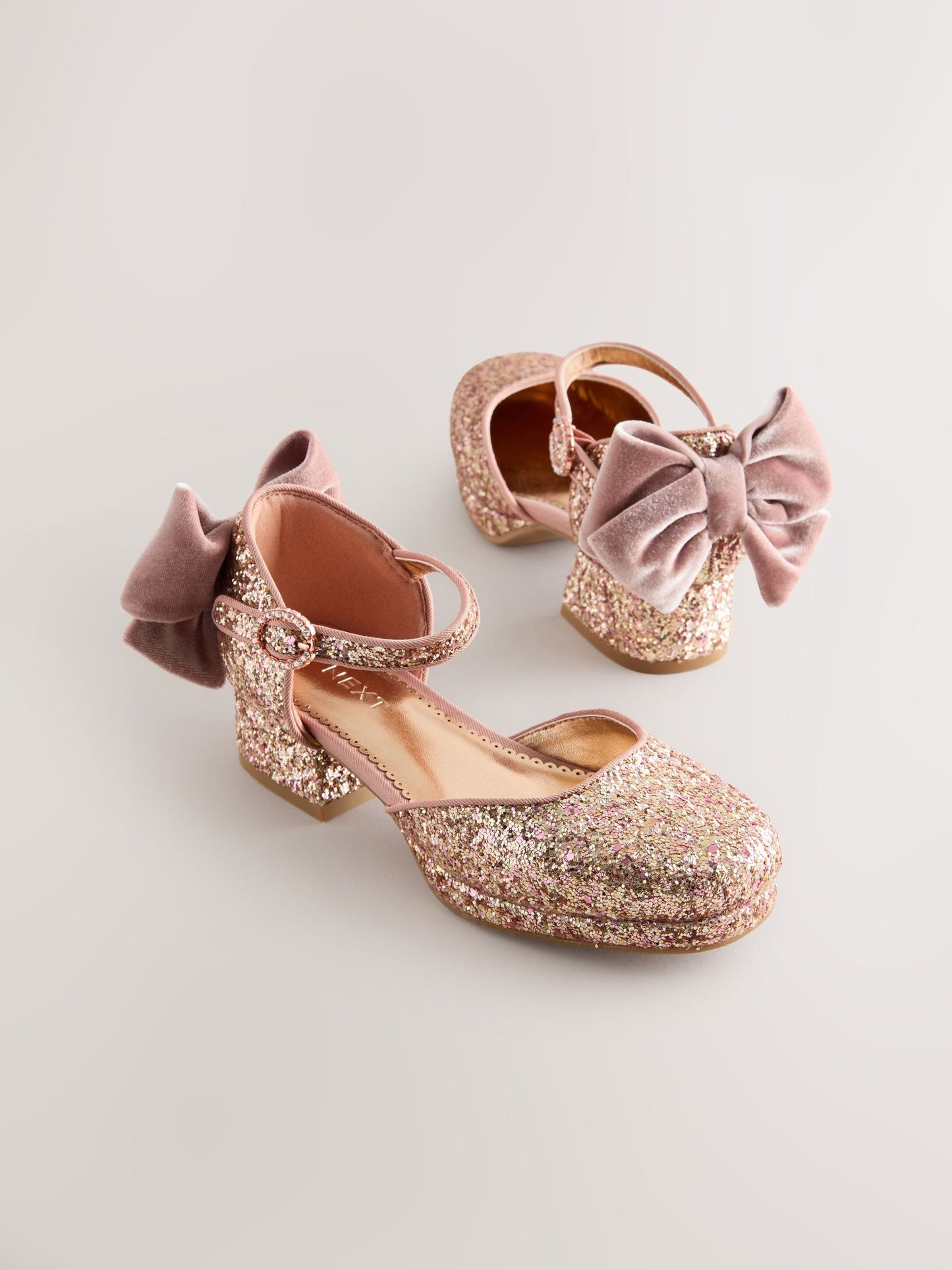 Dsiney Kidz - Pink Platform Heel Occasion Shoes image 1