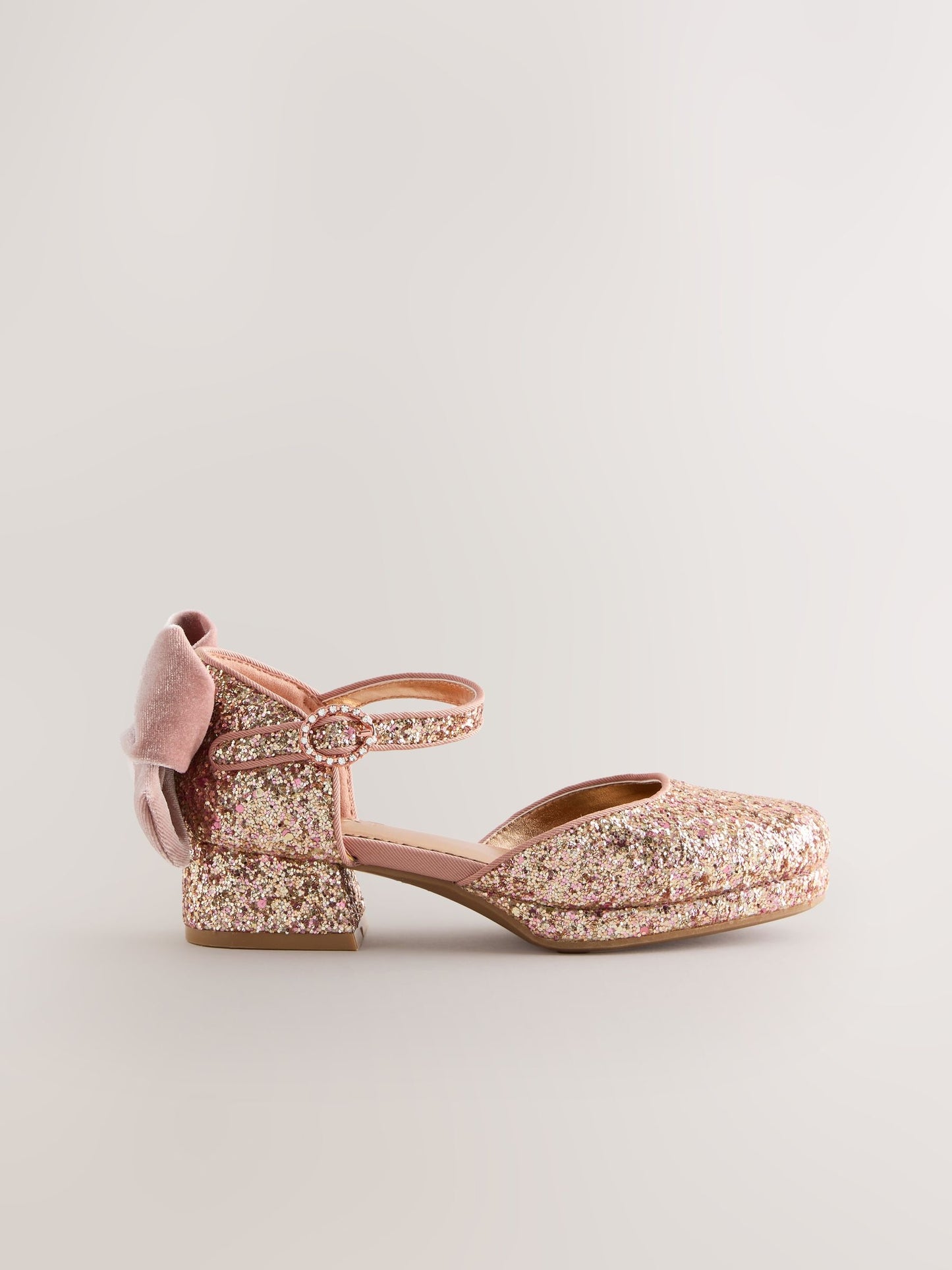 Dsiney Kidz - Pink Platform Heel Occasion Shoes image 2