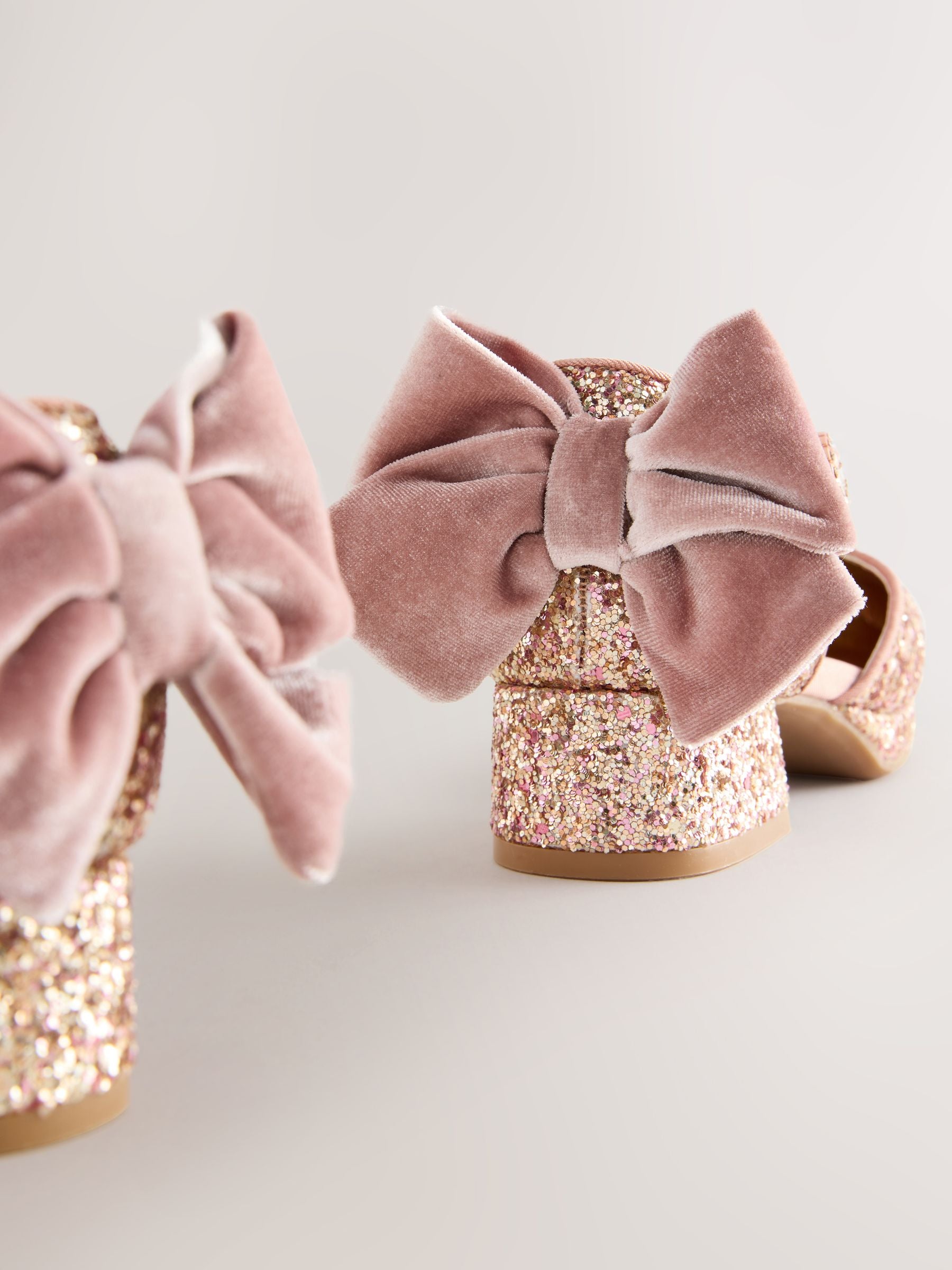 Dsiney Kidz - Pink Platform Heel Occasion Shoes image 4