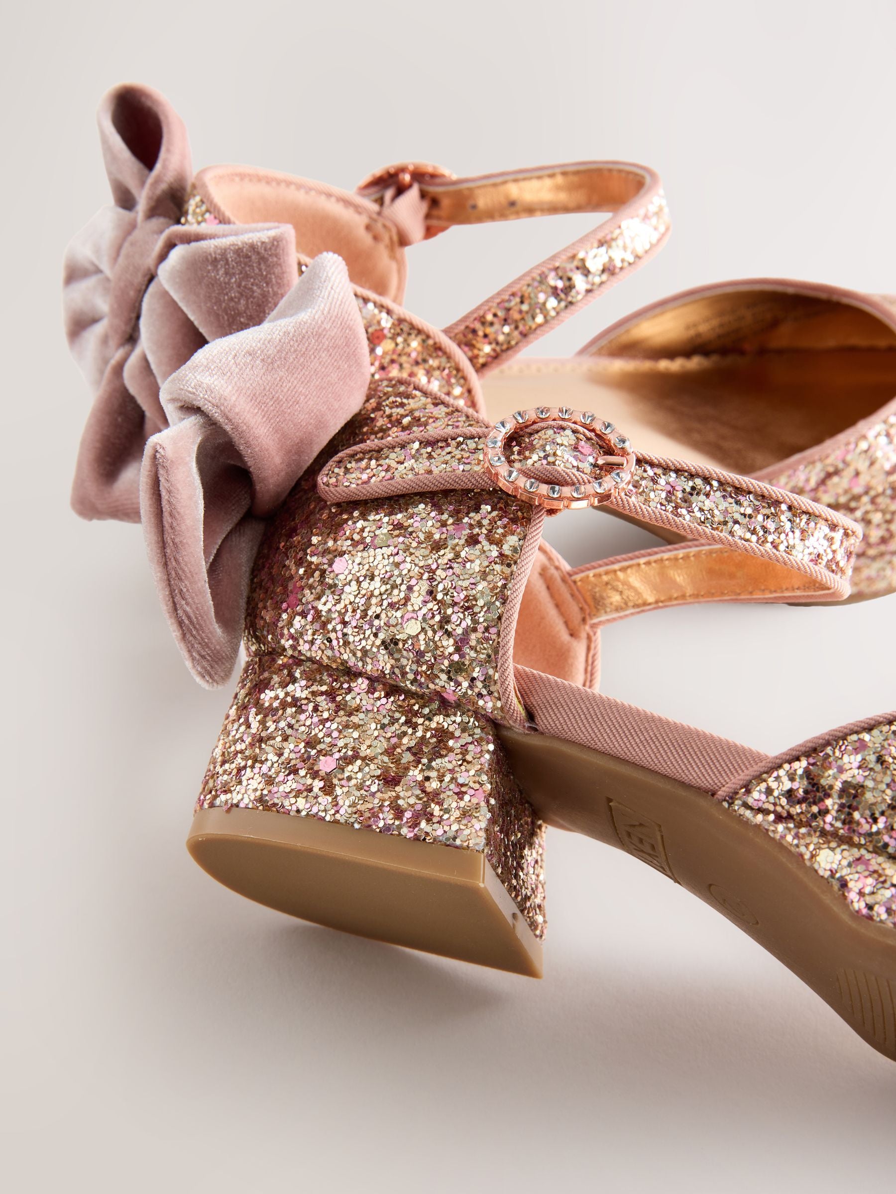 Dsiney Kidz - Pink Platform Heel Occasion Shoes image 6