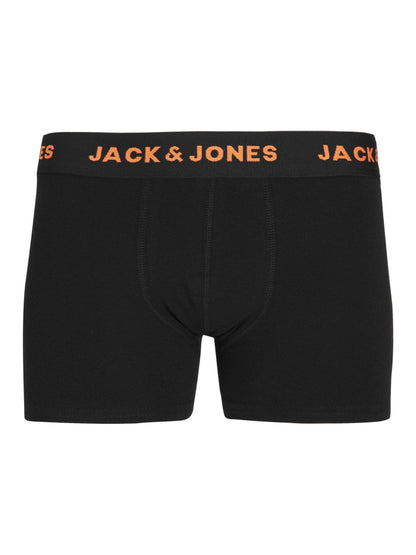 Dsiney Kidz - JACK & JONES Junior Black Junior Logo Boxers 7 Pack image 2
