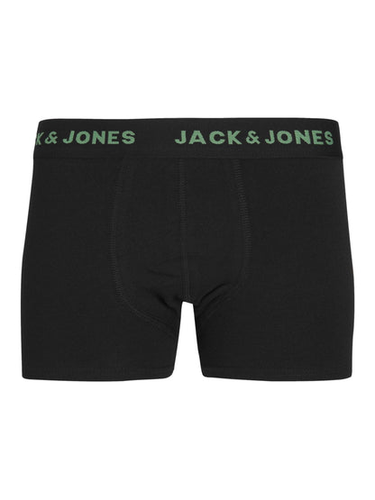 Dsiney Kidz - JACK & JONES Junior Black Junior Logo Boxers 7 Pack image 4