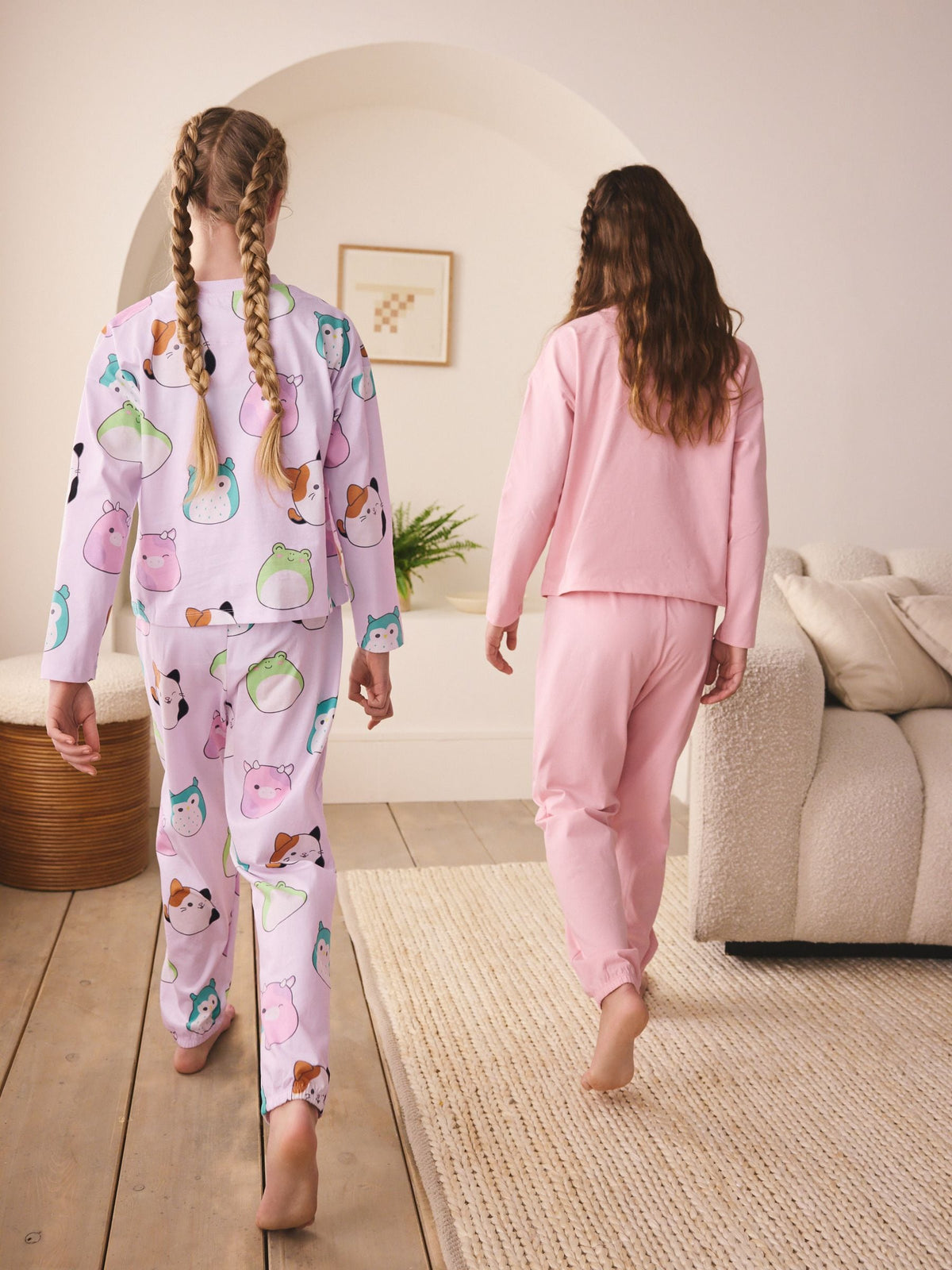 Pink/Lilac Squishmallow Pyjamas 2 Pack (5-14yrs) - image 3