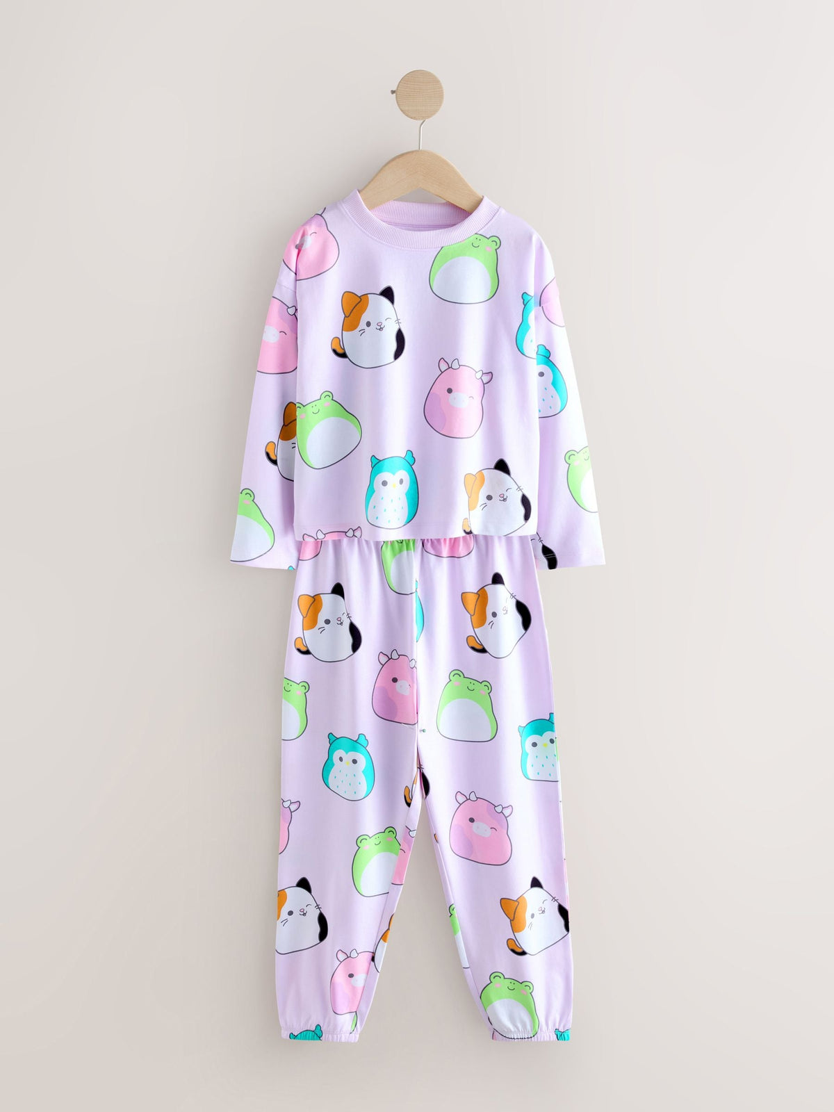 Pink/Lilac Squishmallow Pyjamas 2 Pack (5-14yrs) - image 6