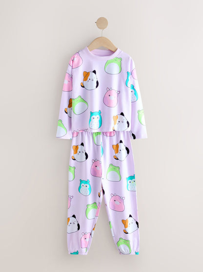 Pink/Lilac Squishmallow Pyjamas 2 Pack (5-14yrs) - image 6
