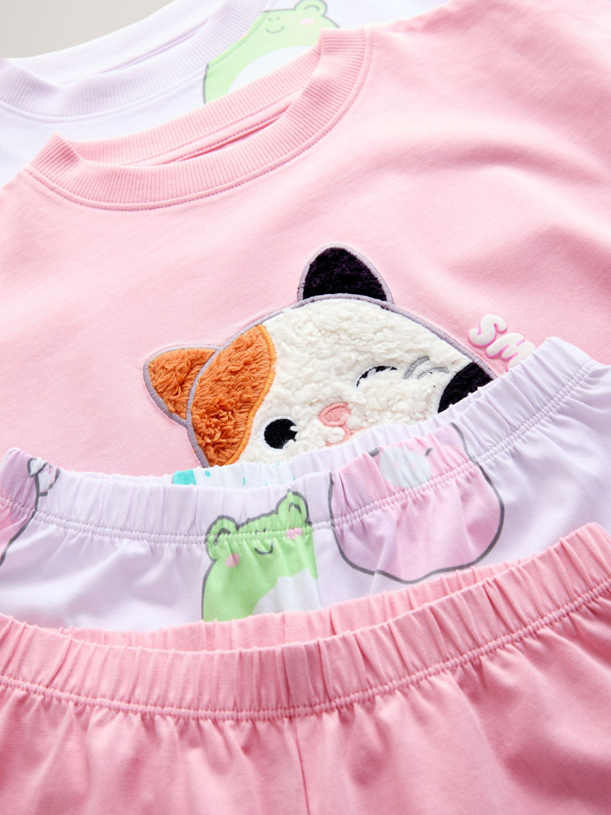 Pink/Lilac Squishmallow Pyjamas 2 Pack (5-14yrs) - image 8