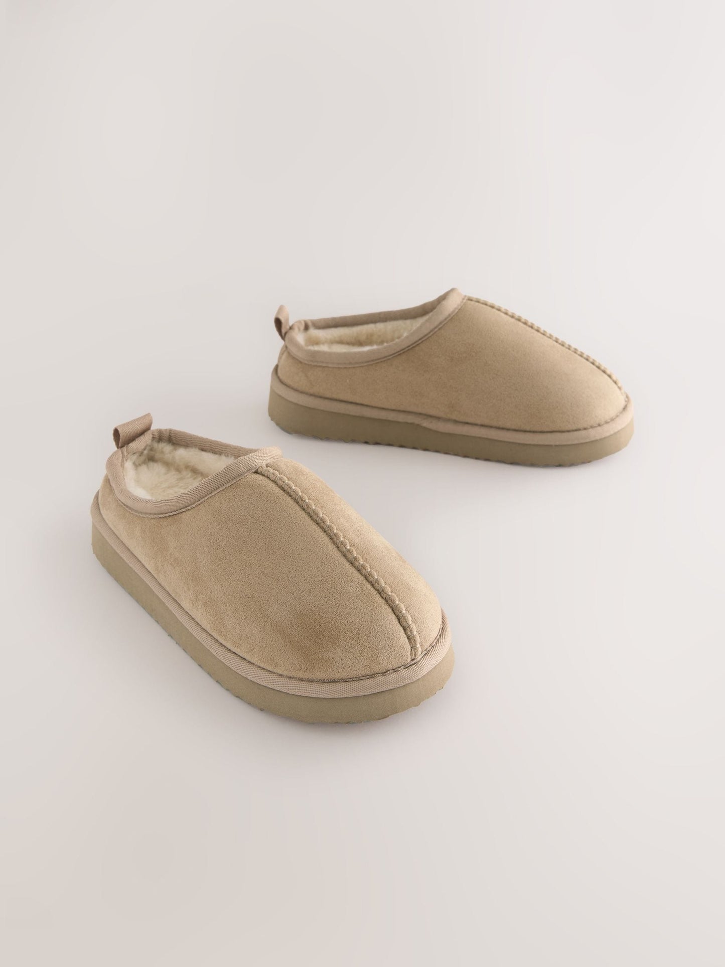 Neutral Cosy Mule Slippers image 1