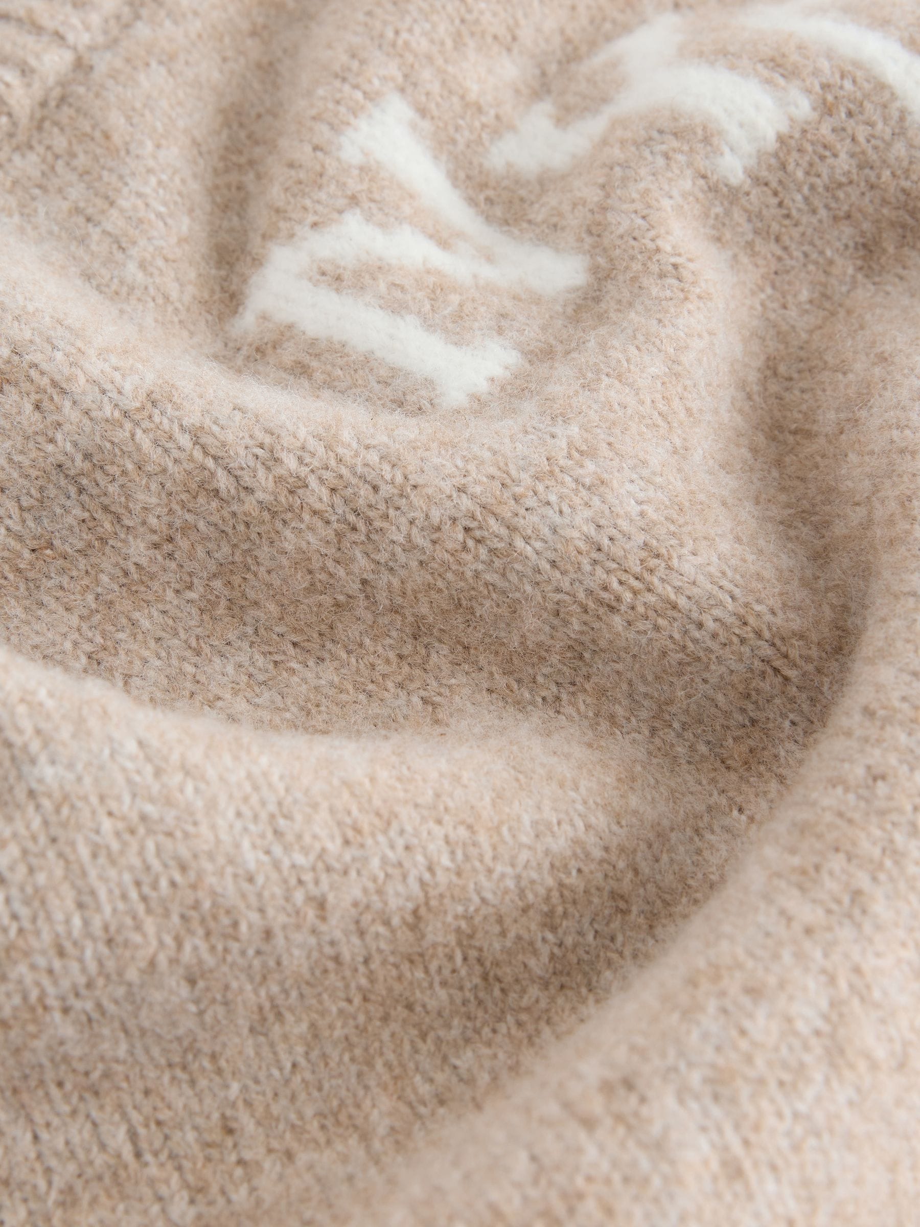 Neutral Knitted Crew Neck Jumper and Joggers Set (3mths-7yrs) image 9