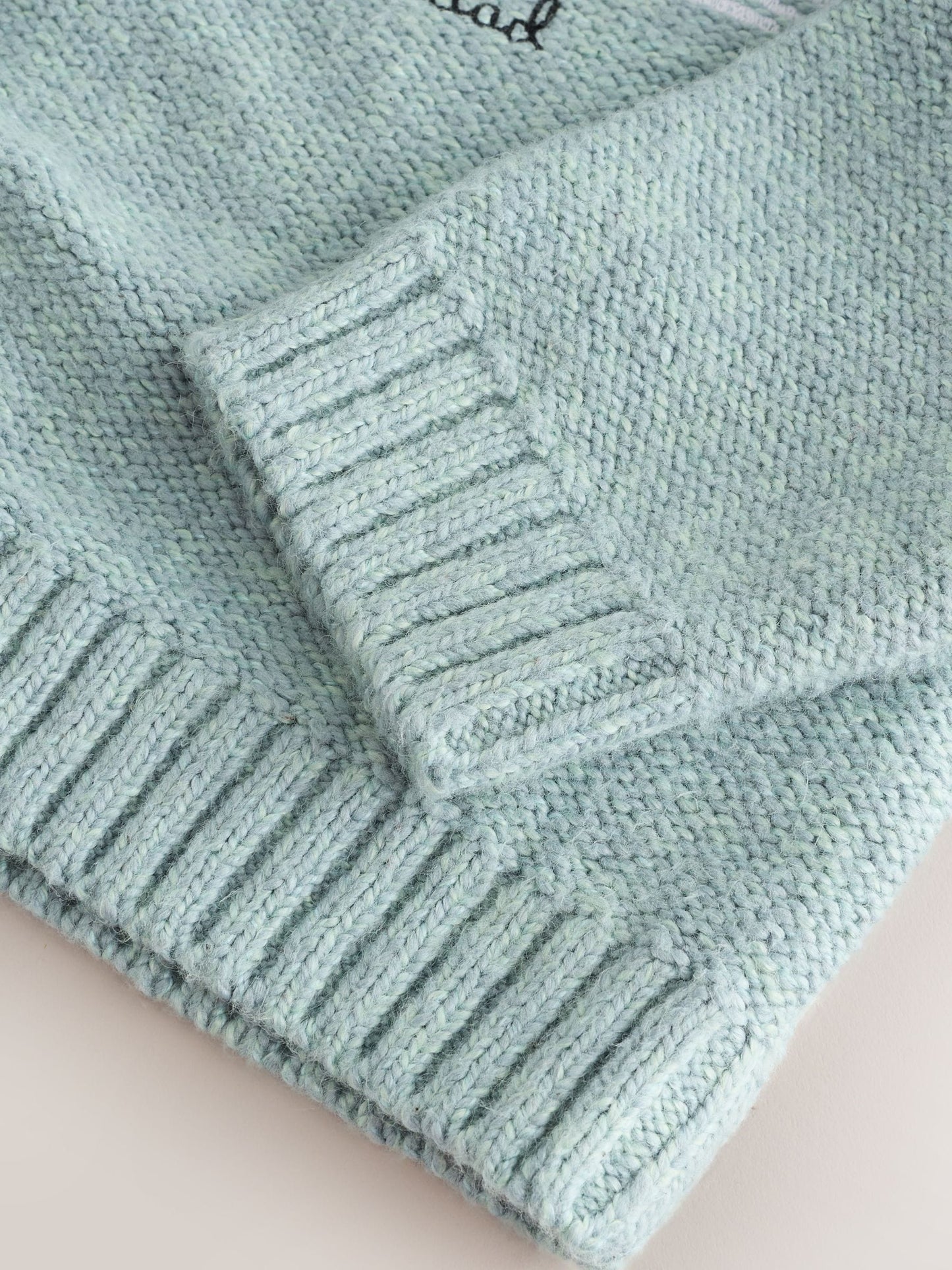 Mineral Blue Knitted Christmas Jumper (3mths-7yrs)