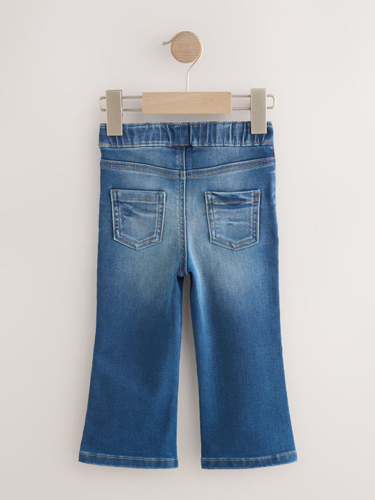 Dsiney Kidz - Mid Blue Denim Flare Jeans (3mths-7yrs) image 2