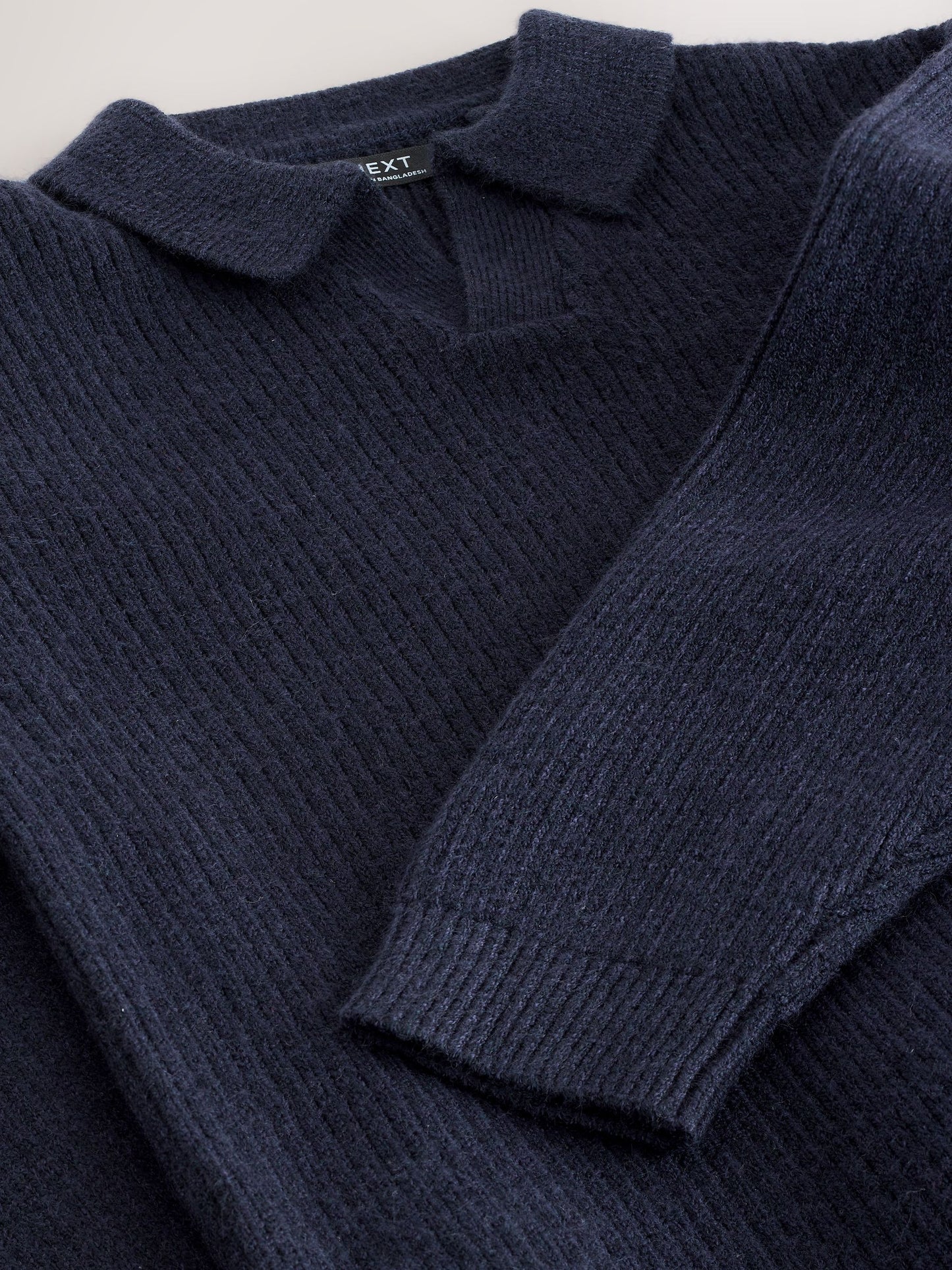 Dsiney Kidz - Navy Blue Trophy Neck Knitted Jumper (3-16yrs) image 4