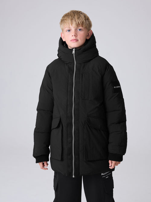 smALLSAINTS Black Tierra Longline Padded Coat - image 1