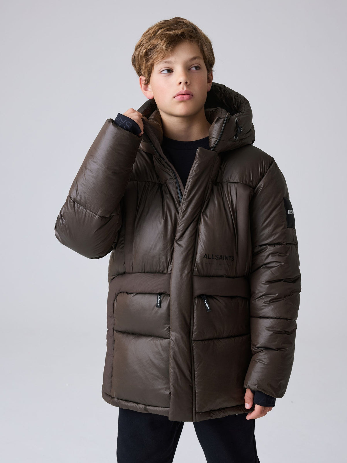 smALLSAINTS Brown Ripstop Padded Coat - image 2
