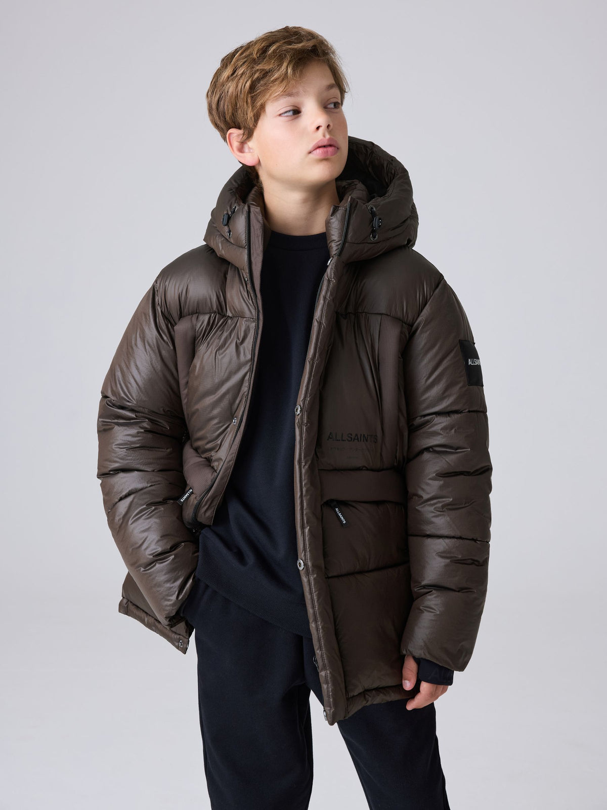 smALLSAINTS Brown Ripstop Padded Coat - image 3