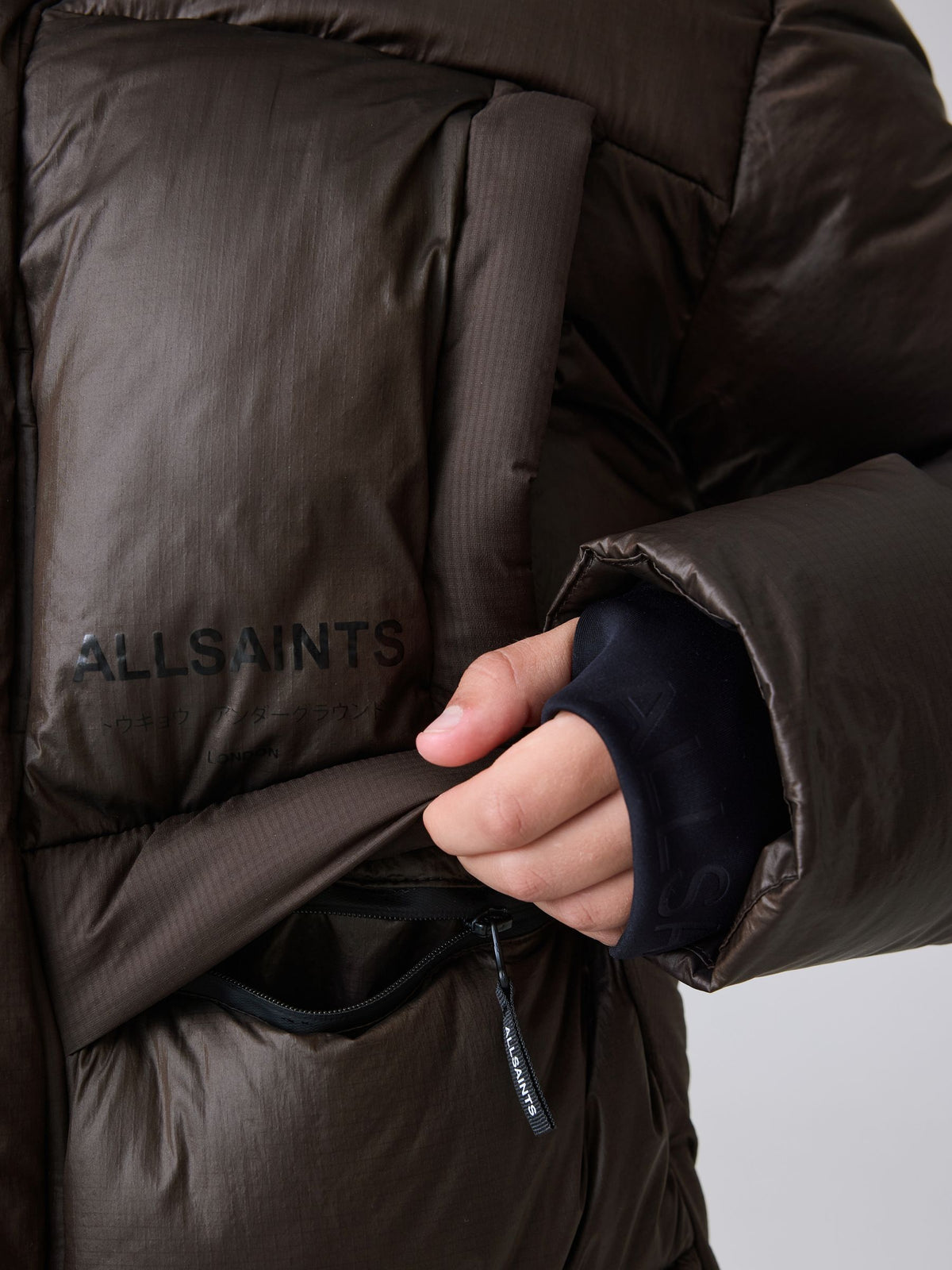 smALLSAINTS Brown Ripstop Padded Coat - image 7