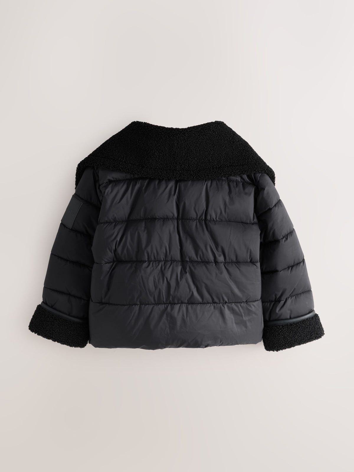 smALLSAINTS Black Padded Aviator Jacket - image 11
