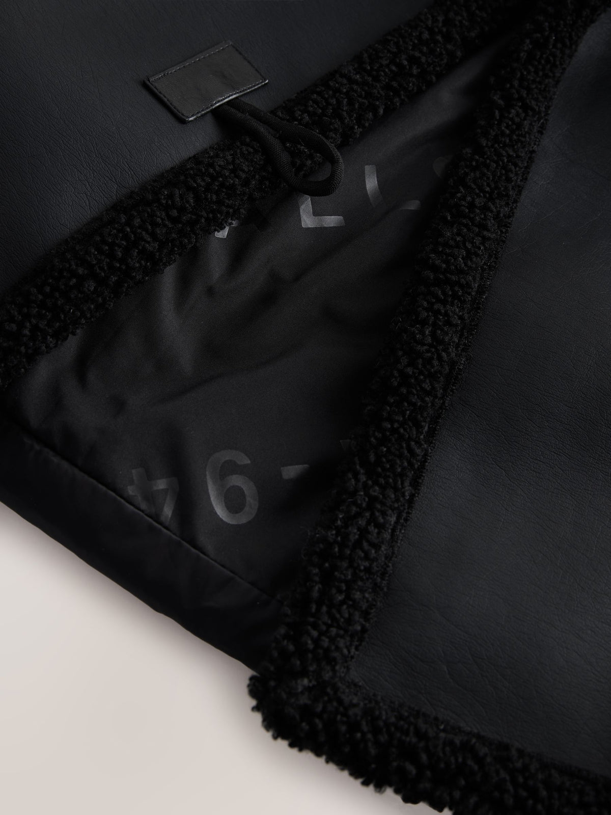 smALLSAINTS Black Padded Aviator Jacket - image 15