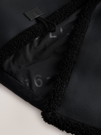 smALLSAINTS Black Padded Aviator Jacket - image 15