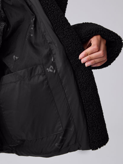 smALLSAINTS Black Padded Aviator Jacket - image 8