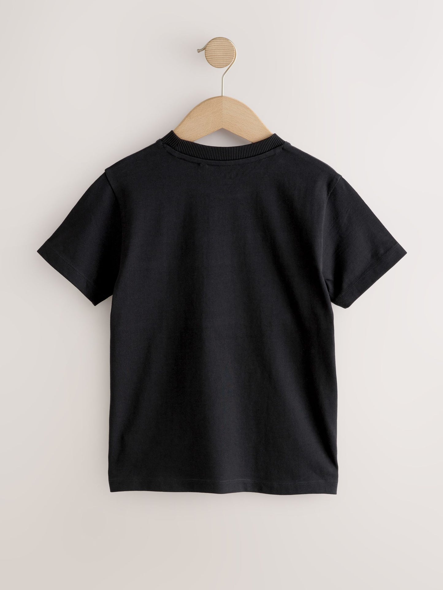 Dsiney Kidz - Black/Neutral Colourblock Short Sleeve T-Shirt (3-16yrs) image 2