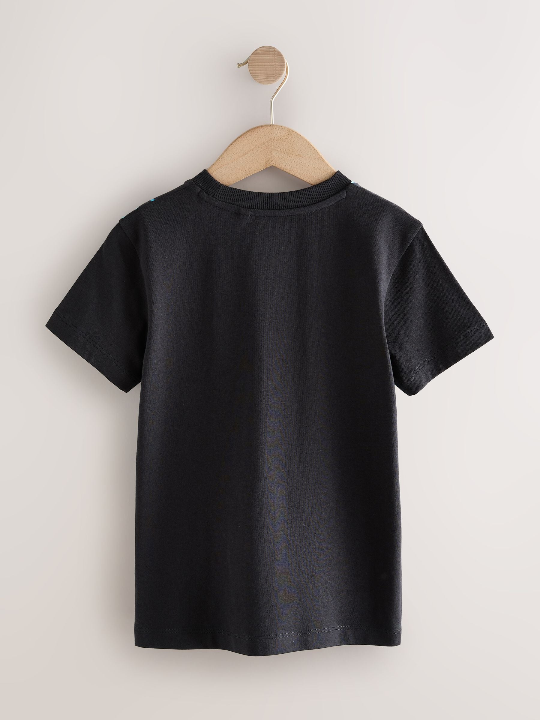 Dsiney Kidz - Black Car Regular Fit Short Sleeve All-Over Print T-Shirt (3-16yrs) image 2