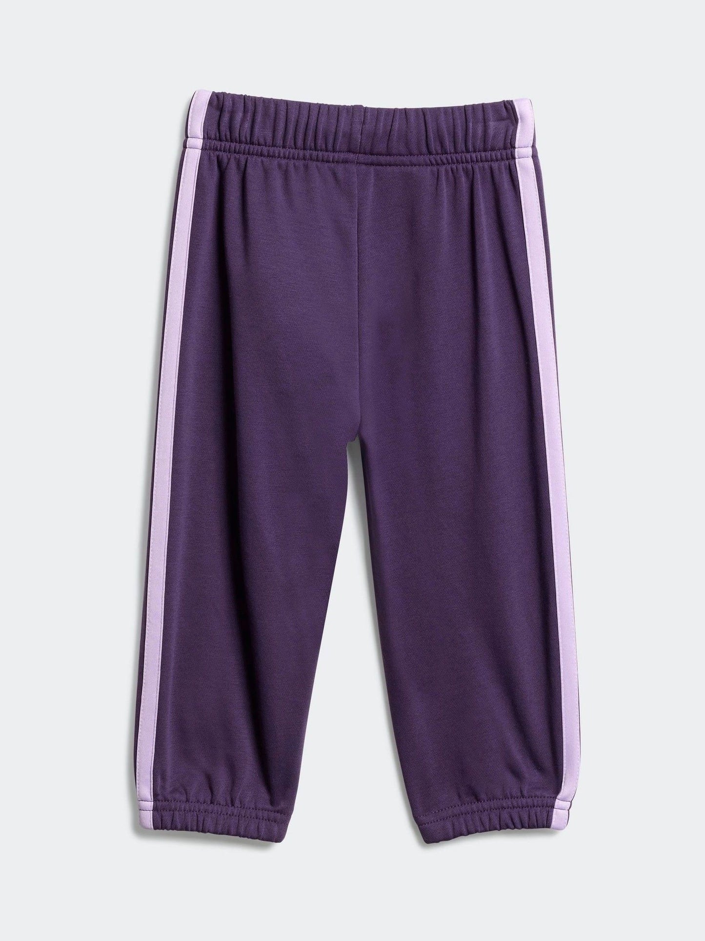adidas Purple Essentials Infant Kids Sweatshirt and Joggers Set image 4