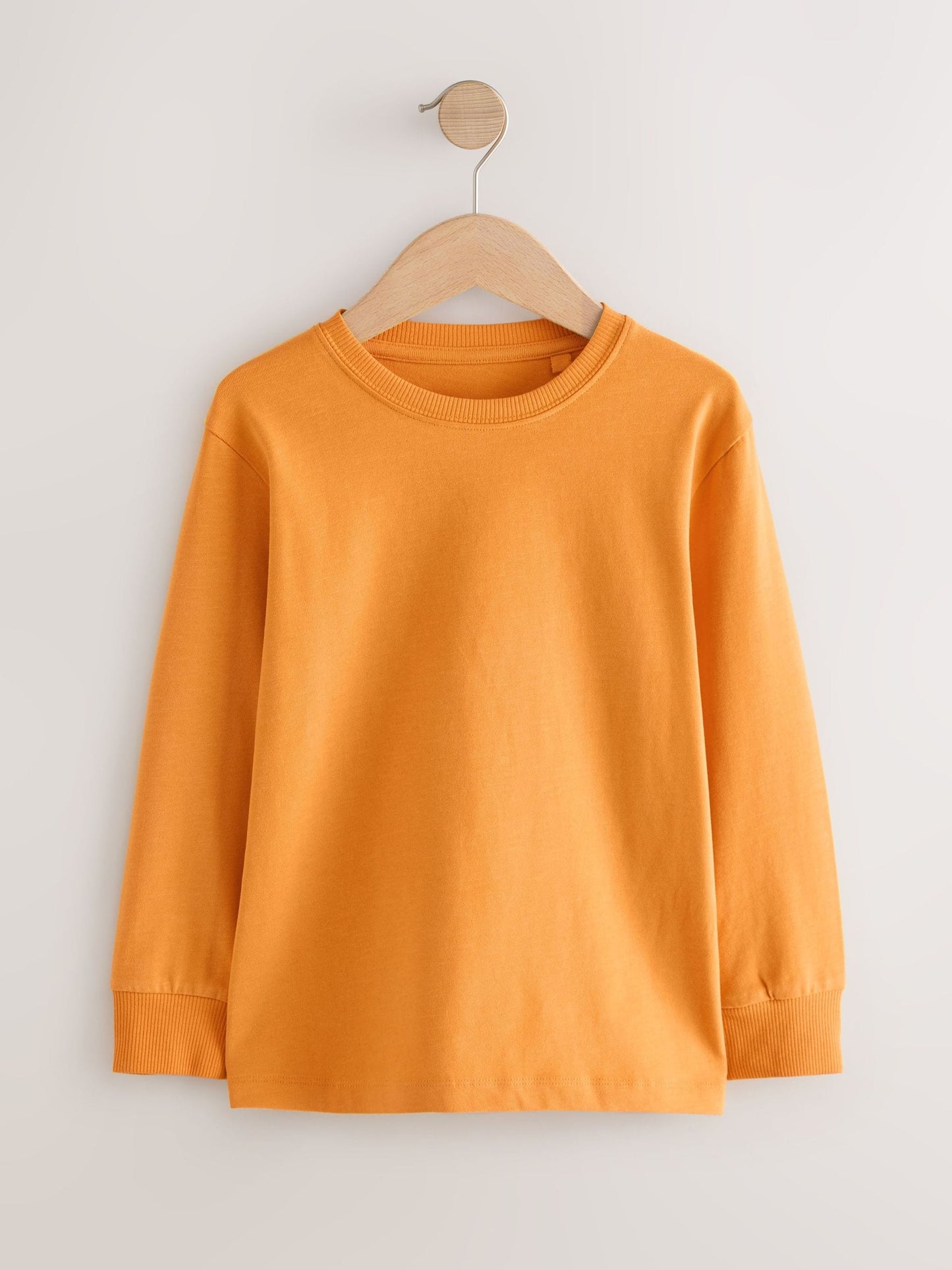 Dsiney Kidz - Ochre Yellow Regular Fit Long Sleeve Cosy T-Shirt (3-16yrs) image 1