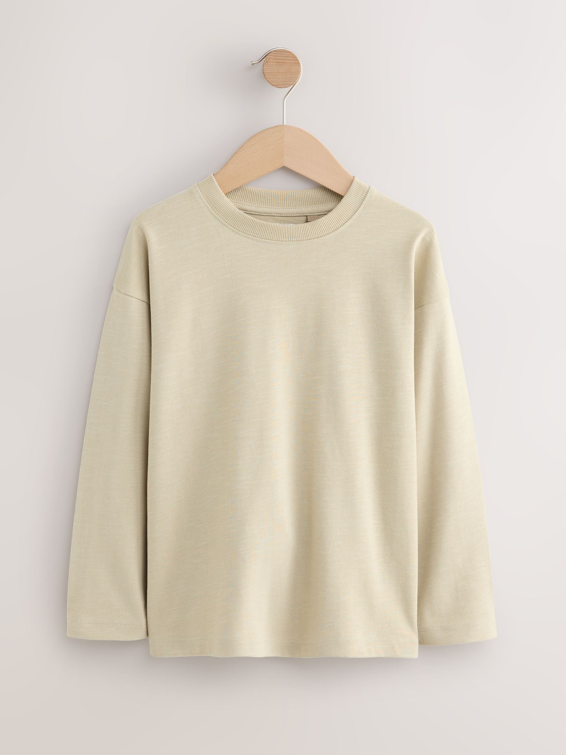 Dsiney Kidz - Stone Relaxed Fit Long Sleeve Cosy T-Shirt (3-16yrs) image 4