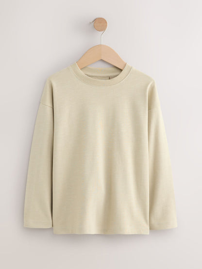 Dsiney Kidz - Stone Relaxed Fit Long Sleeve Cosy T-Shirt (3-16yrs) image 4