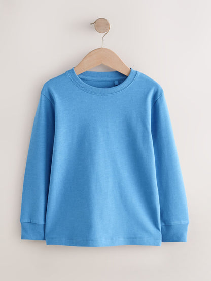 Dsiney Kidz - Pale Blue Regular Fit Long Sleeve Cosy T-Shirt (3-16yrs) image 1