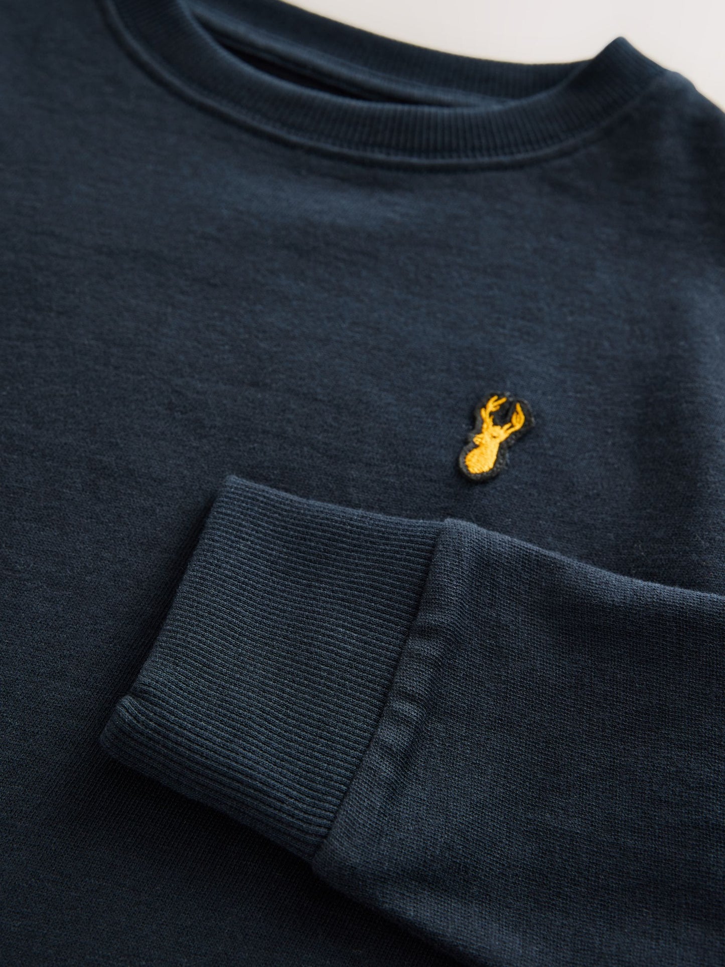 Dsiney Kidz - Blue Navy Stag Logo Long Sleeve Cosy T-Shirt (3-16yrs) image 4