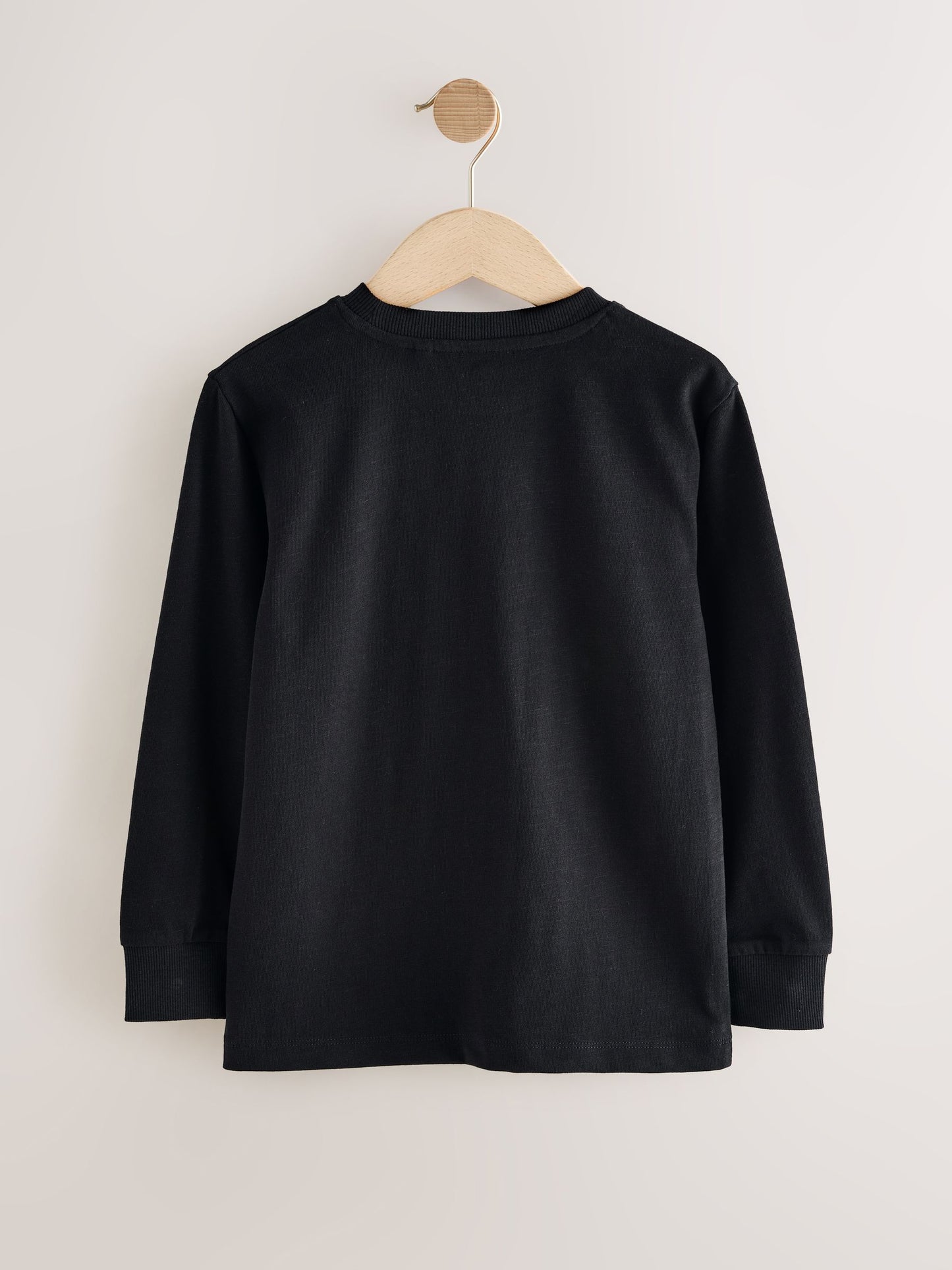 Dsiney Kidz - Black Stag Logo Long Sleeve Cosy T-Shirt (3-16yrs) image 2