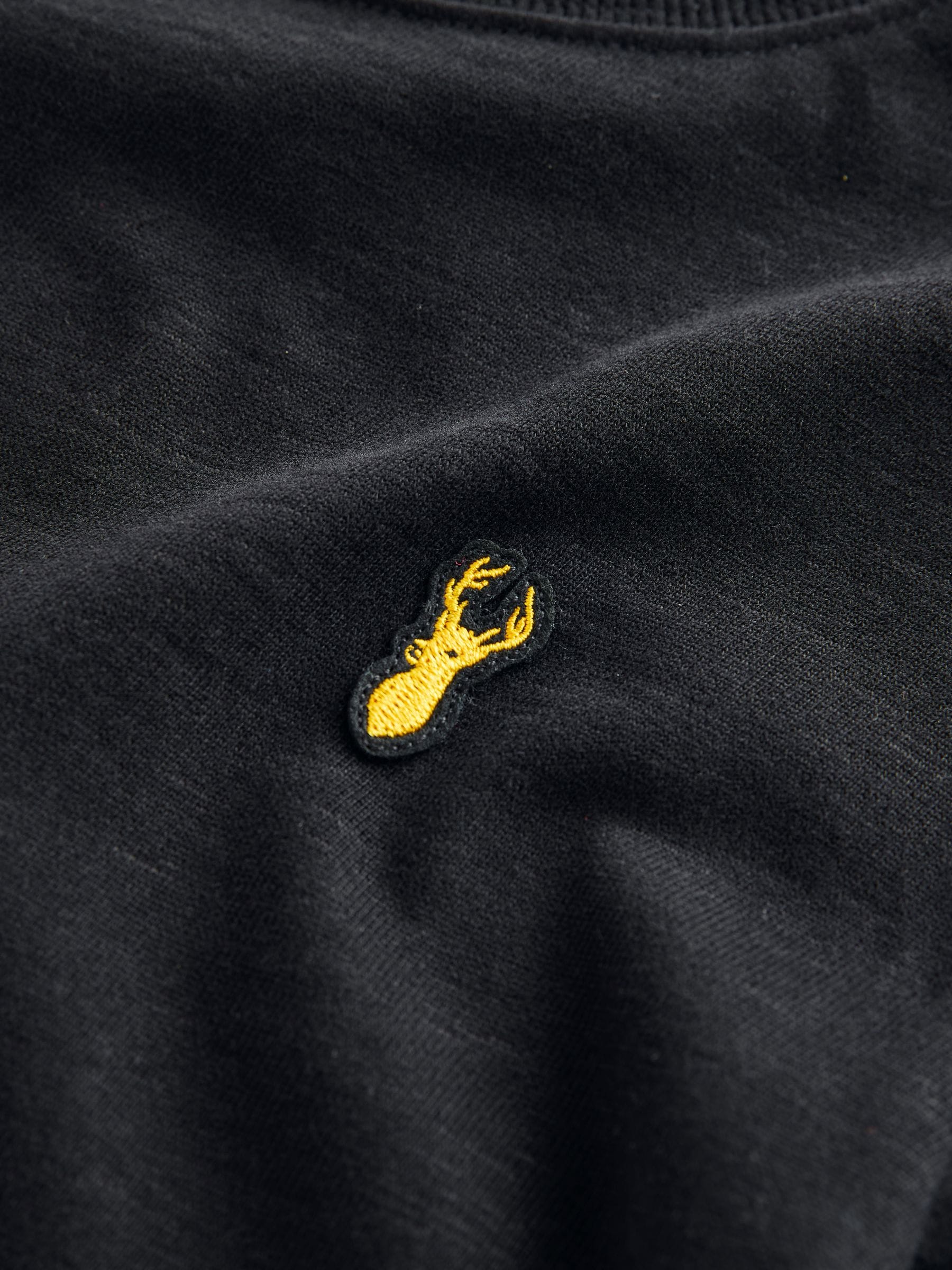 Dsiney Kidz - Black Stag Logo Long Sleeve Cosy T-Shirt (3-16yrs) image 3