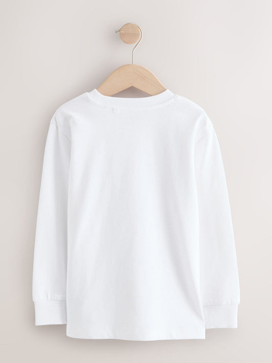 Dsiney Kidz - White Stag Logo Long Sleeve Cosy T-Shirt (3-16yrs) image 2