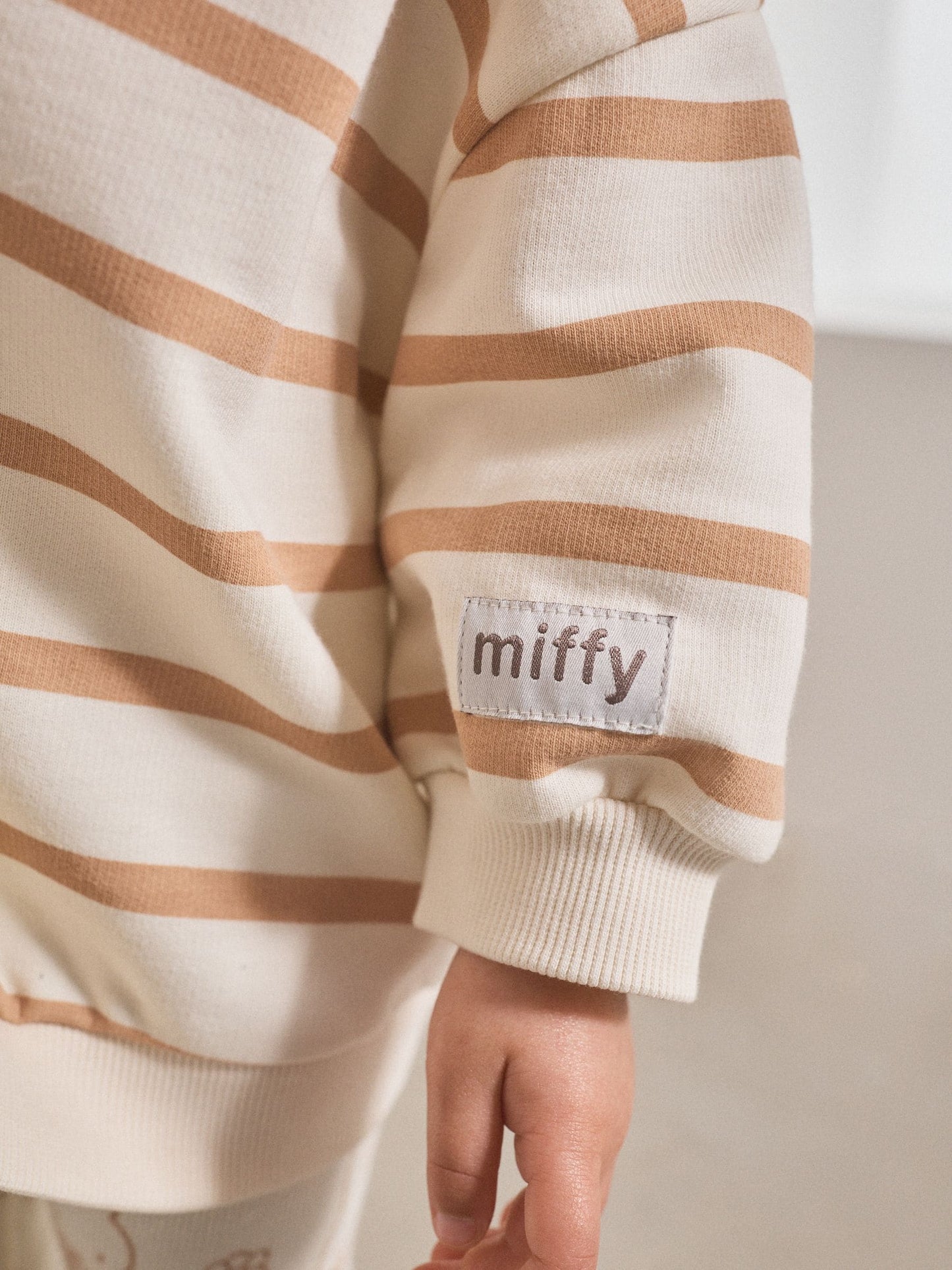 Cream Stripe Miffy Sweatshirt & Leggings Set (3mths-7yrs) image 4