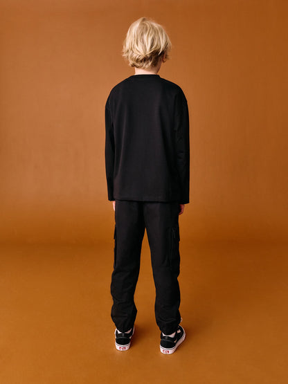 Dsiney Kidz - Black/Orange Spooktacular Halloween 100% Cotton T-Shirt (3-16yrs) image 4