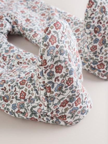 Ecru Floral 2.5 TOG Wadded Baby Sleepsuit image 5