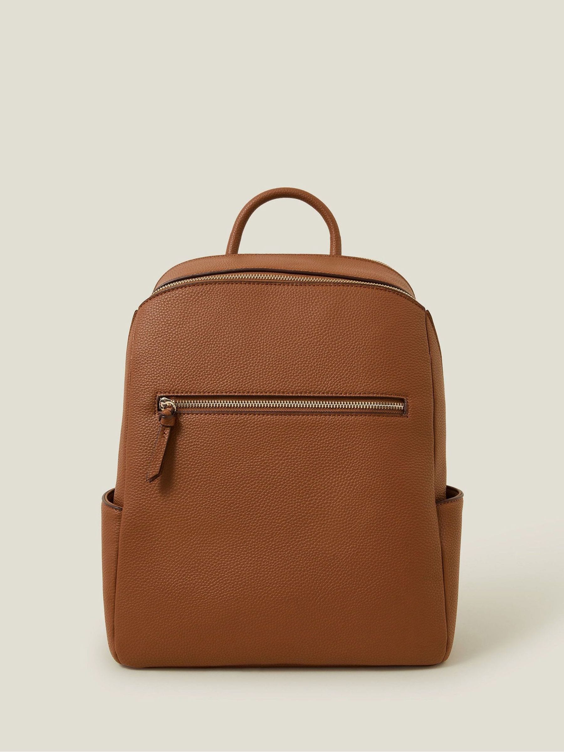 Accessorize Natural Smart Zip Around Backpack image 1