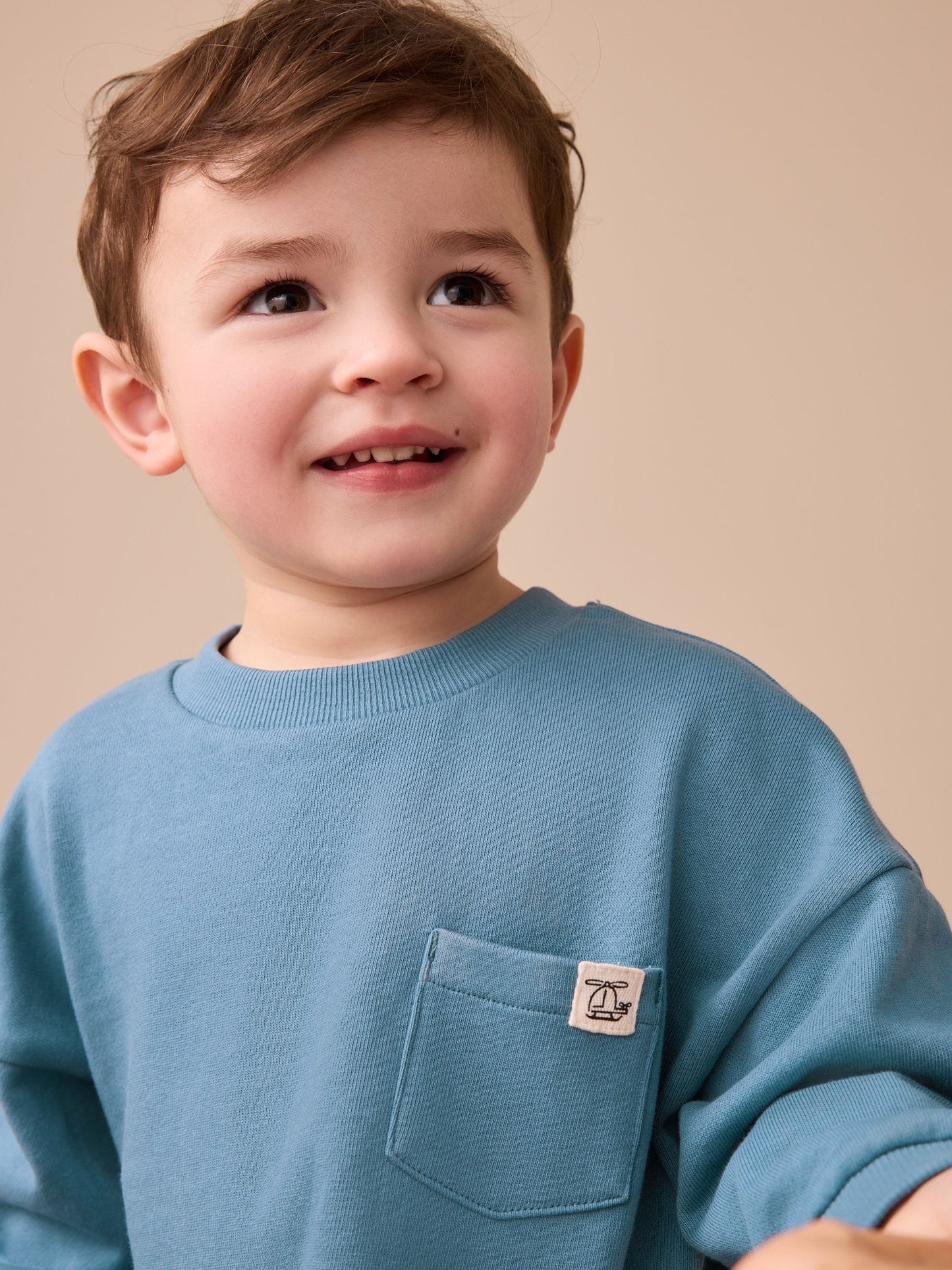 Blue Long Sleeve Top and Leggings Set (3mths-7yrs) image 3