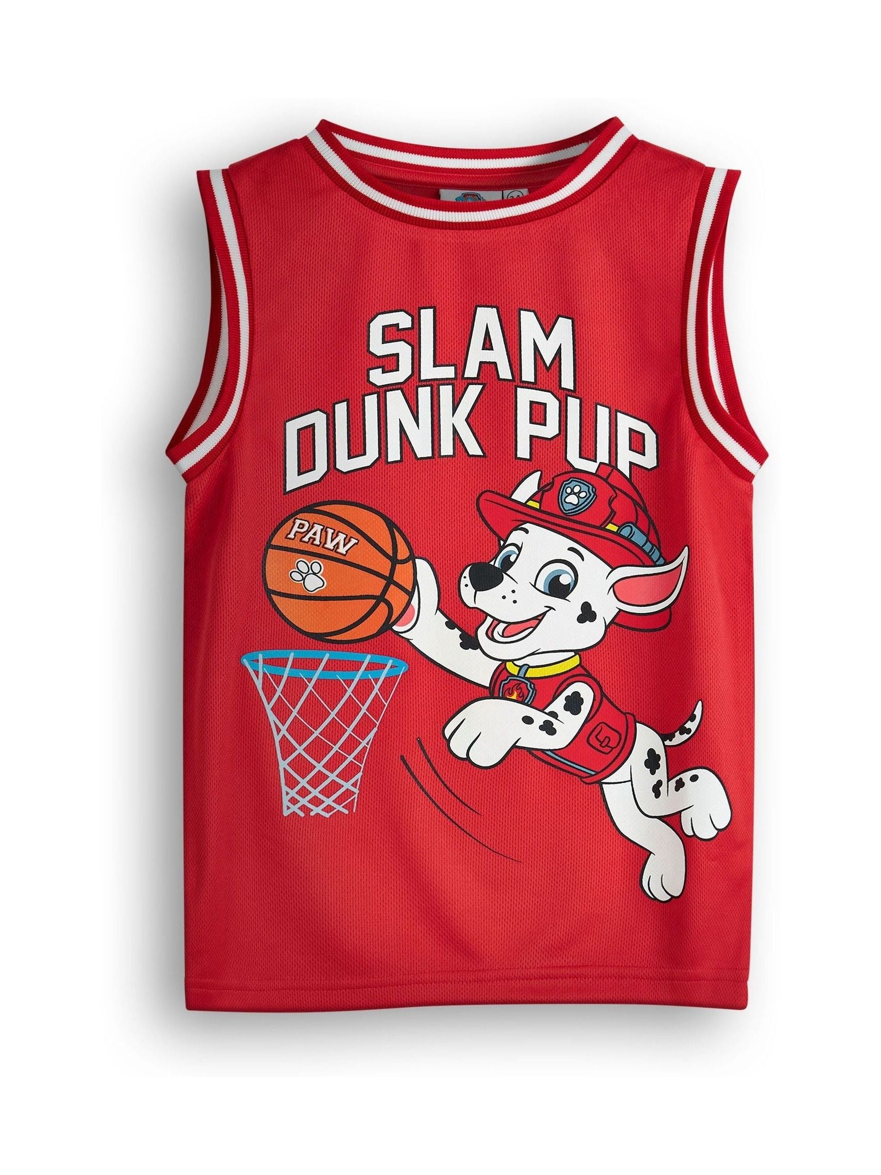 Dsiney Kidz - Vanilla Underground Red Paw Patrol Kids Marshall 2 Piece Basketball Set image 2