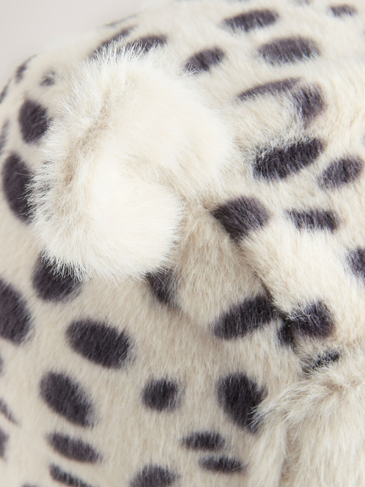 Leopard Faux Fur Earred Baby Trapper Hat - image 4
