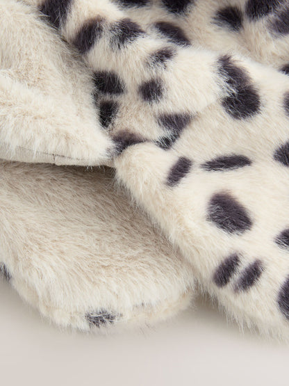 Leopard Faux Fur Earred Baby Trapper Hat - image 5