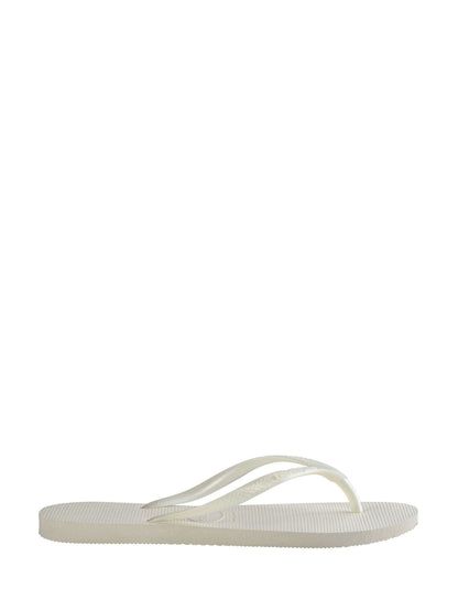 Havaianas White Kids Slim Flip Flops image 3