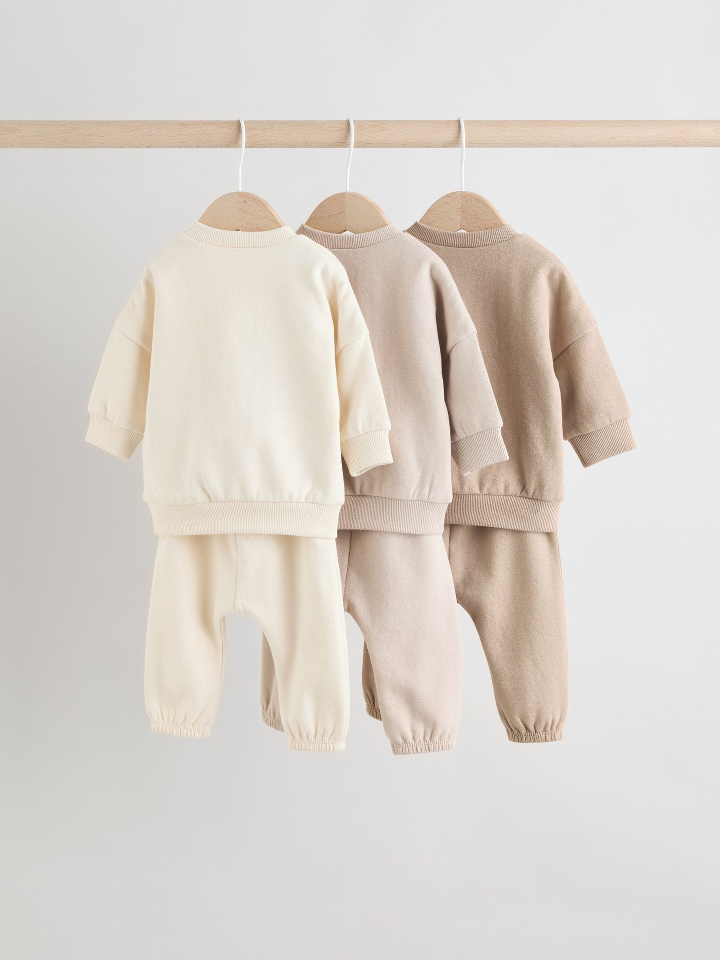Neutral Baby Sweatshirt and Joggers Set 6 Piece (0mths-3yrs) image 2