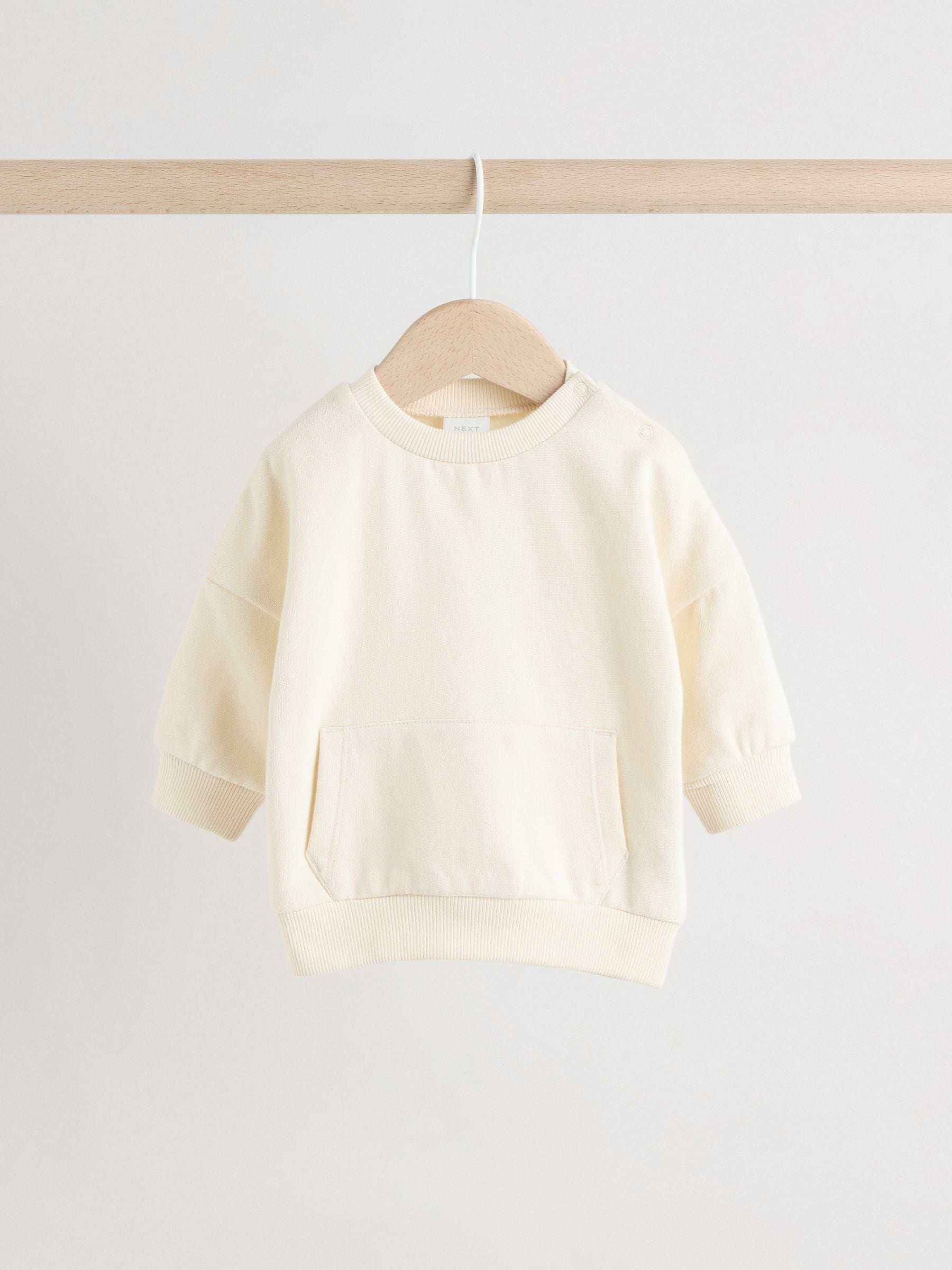 Neutral Baby Sweatshirt and Joggers Set 6 Piece (0mths-3yrs) image 3