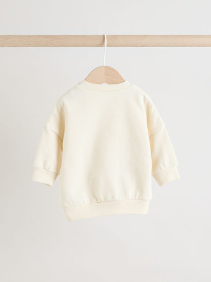 Neutral Baby Sweatshirt and Joggers Set 6 Piece (0mths-3yrs) image 4